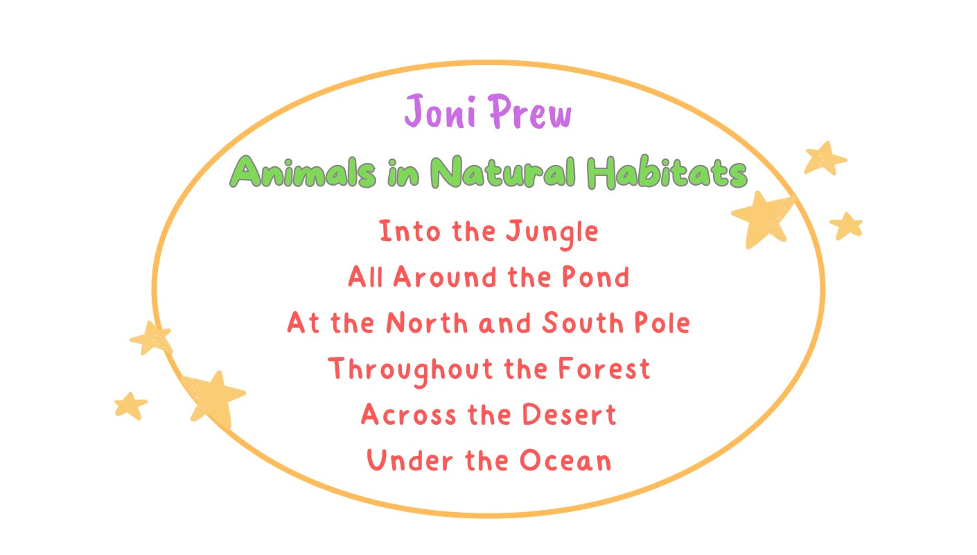 6 Book Bundle - Animals in Natural Habitats